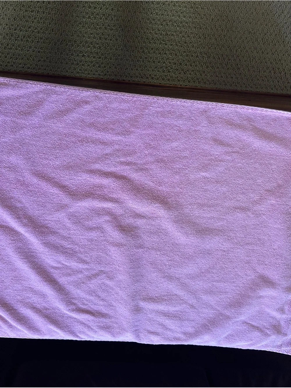 Vtg. Cannon Royal Family Pink Shell-Embossed Bath Towels - Set of 3 23” x 43”